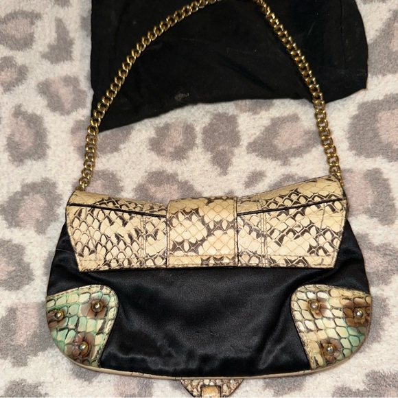 Python clutch from Dolce&Gabbana used good condition with certificate rare! - Picture 5 of 5